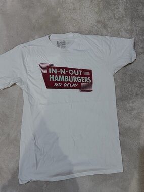 Hamburgers White Logo T-Shirt